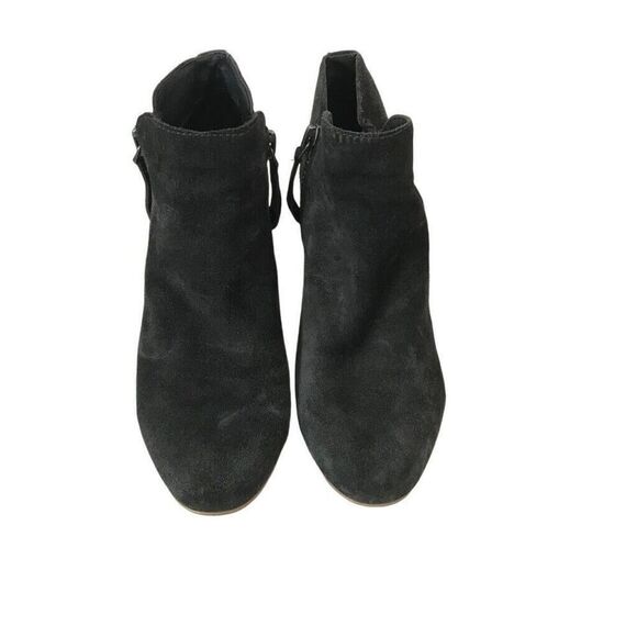 Dolce Vita Womens Size 6.5 M Gray Suede Zip Ankle Fashion Boots Bootie - Picture 2 of 5